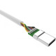 Cable Silicon Power USB A - TypeC LK10AC White (SP1M0ASYLK10AC1W)