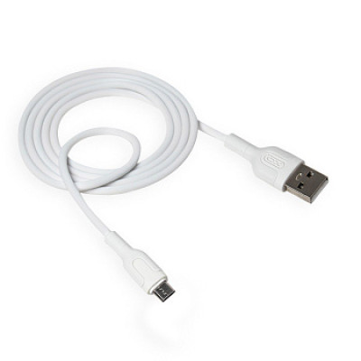 XO MicroUSB NB212 2.1A 1.0m White