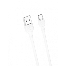 XO MicroUSB NB200 2.1A 2.0m White
