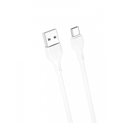 XO MicroUSB NB200 2.1A 2.0m White