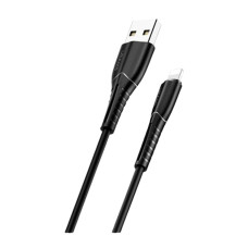 Usams Lightning U35 2A 1.0m Black