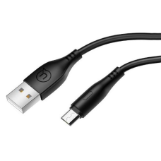 Usams microUSB U18 Round 2A 1.0m Black