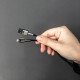 Baseus Cafule Series Metal Data Cable USB для IP 2.4A 0.25m Black (CALJK-01)