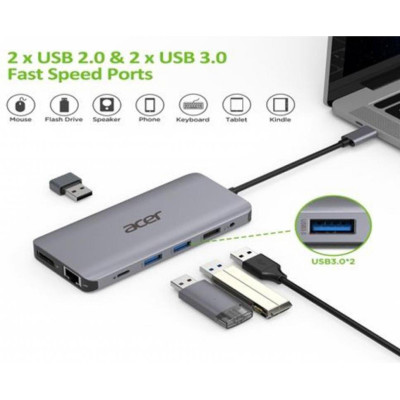 Acer 12-in-1 Type-C Dongle (HP.DSCAB.009)