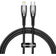 Baseus Glimmer Series Power Delivery Type-C to Lightning 20W 1m Black (CADH000001)