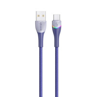 Usams Lightning U77 Colorful 2.4A 1.2m Blue