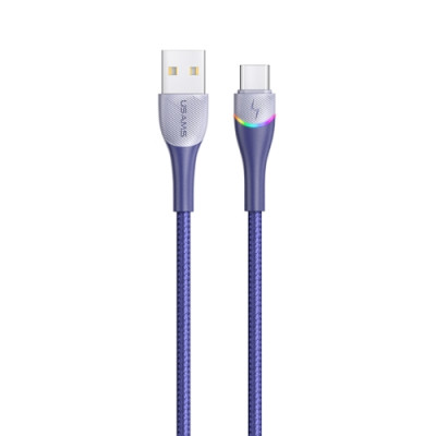 Usams Lightning U77 Colorful 2.4A 1.2m Blue