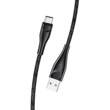 Usams Type-C U41 Braided 2A 2.0m Black