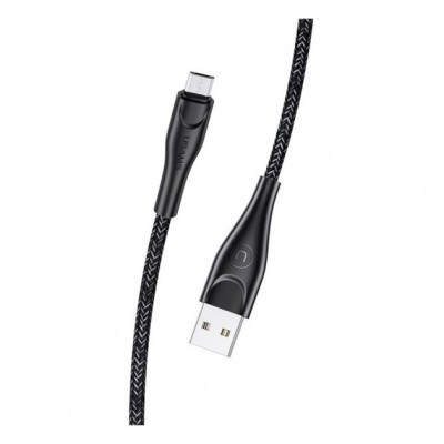 Usams microUSB U41 Braided 2A 1.0m Black