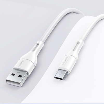 Usams microUSB U68 Charging 2A 1.0m White