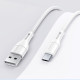 Usams microUSB U68 Charging 2A 1.0m White