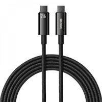 Baseus Tungsten Gold Fast Charging Data USB-C to USB-C 240W 3m Black (CAWJ040201)