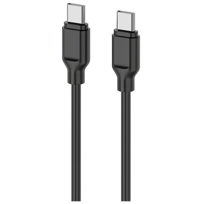 2E USB-C to USB-C Glow 60W 1m Black (2E-CCCC-BL)