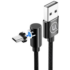 Usams microUSB U54 Right-Angle Magnetic 2A 1.0m Black