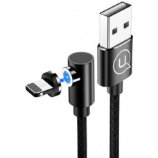 Usams Lightning U54 Right-Angle Magnetic 2A 1.0m Black