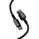 Baseus Tungsten Gold Fast Charging Data Cable USB to Type-C 100W 1m Black (CAWJ000001)