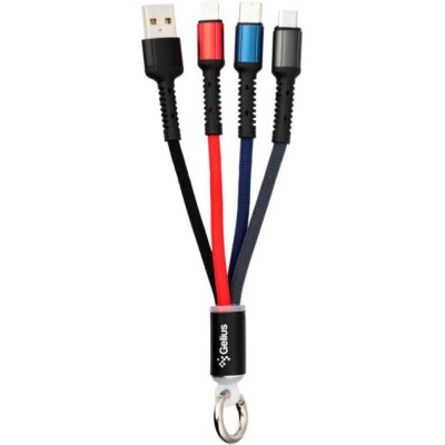 Gelius Pro Splitter 3in1 GP-UC130 Black (88320)