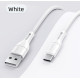 Usams Type-C U68 Charging 2A 1.0m White