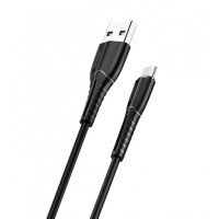 Usams microUSB U35 2A 1.0m Black