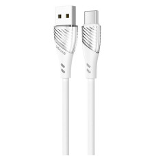 Usams Type-C U65 Liquid Silicone 3A 1.0m White