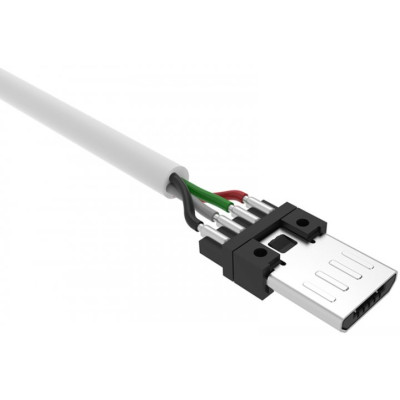 Cable Silicon Power USB - microUSB LK10AB White (SP1M0ASYLK10AB1W)