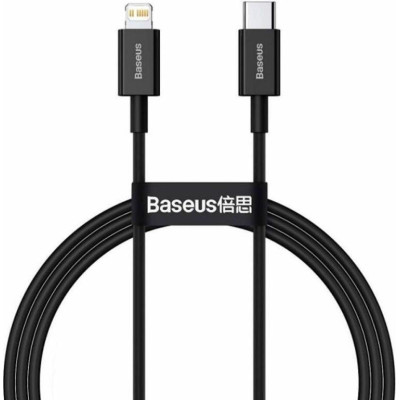 Baseus USB-C to Lightning Superior Series 1m Black (CATLYS-A01)