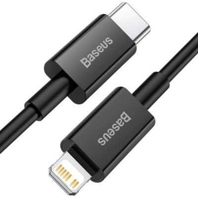 Baseus USB-C to Lightning Superior Series 1m Black (CATLYS-A01)