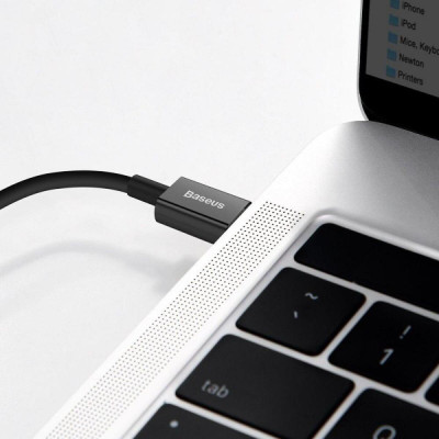 Baseus USB-C to Lightning Superior Series 1m Black (CATLYS-A01)