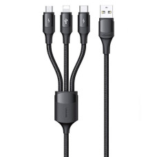 Usams U73 3in1 3A 1.2m Black