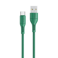 Usams Type-C U68 Charging 2A 1.0m Green