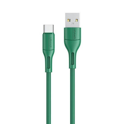 Usams Type-C U68 Charging 2A 1.0m Green