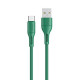 Usams Type-C U68 Charging 2A 1.0m Green