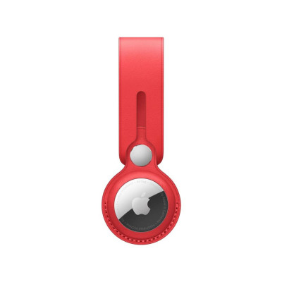 Apple AirTag Leather Loop Product Red (MK0V3)