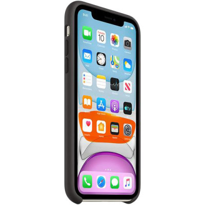 Apple iPhone 11 Silicone Case - Black MWVU2