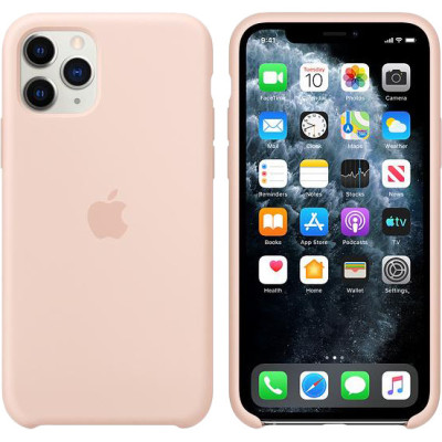 Apple iPhone 11 Pro Silicone Case - Pink Sand MWYM2