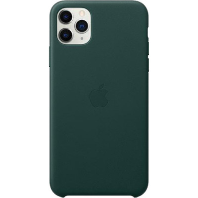 Apple iPhone 11 Pro Max Leather Case - Forest Green MX0C2