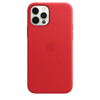 Apple iPhone 12 | 12 Pro Leather Case with MagSafe - PRODUCT RED (MHKD3)