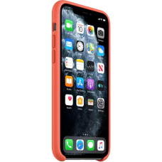 Apple iPhone 11 Pro Silicone Case - Clementine (Orange) MWYQ2