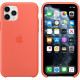 Apple iPhone 11 Pro Silicone Case - Clementine (Orange) MWYQ2