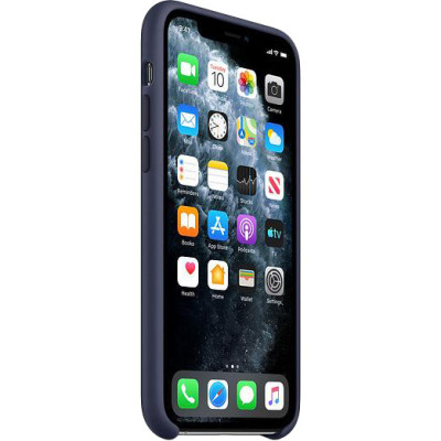 Apple iPhone 11 Pro Silicone Case - Midnight Blue MWYJ2