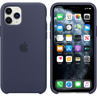 Apple iPhone 11 Pro Silicone Case - Midnight Blue MWYJ2