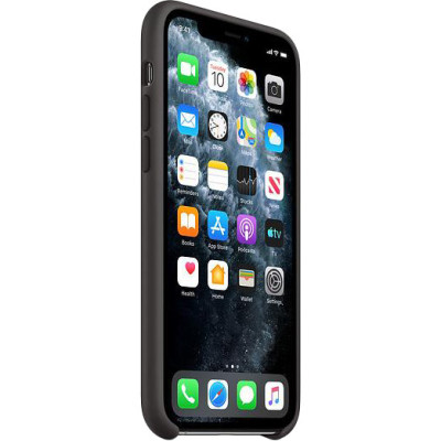 Apple iPhone 11 Pro Silicone Case - Black MWYN2