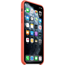 Apple iPhone 11 Pro Max Silicone Case - Clementine (Orange) MX022