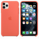 Apple iPhone 11 Pro Max Silicone Case - Clementine (Orange) MX022