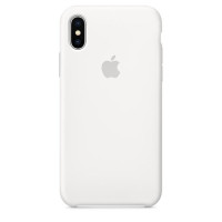 Apple iPhone X Silicone Case - White (MQT22)