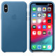 Apple iPhone XS Max Leather Case - Cape Cod Blue (MTEW2)
