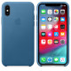 Apple iPhone XS Max Leather Case - Cape Cod Blue (MTEW2)