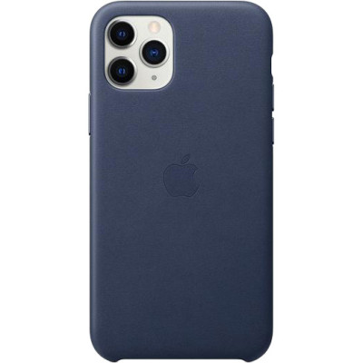 Apple iPhone 11 Pro Leather Case - Midnight Blue MWYG2