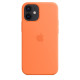 Apple iPhone 12 mini Silicone Case with MagSafe - Kumquat MHKN3