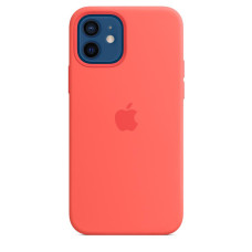 Apple iPhone 12/12 Pro Silicon Case with MagSafe - Pink Citrus MHL03